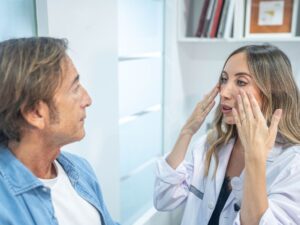 evolucion de la cicatriz tras una blefaroplastia